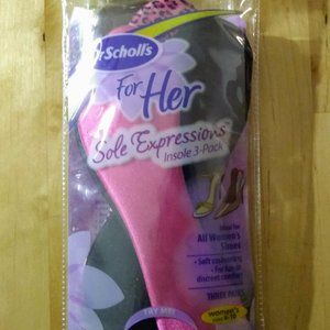 Dr. Scholl's for Her Sole Expressions Insoles 4 Pr